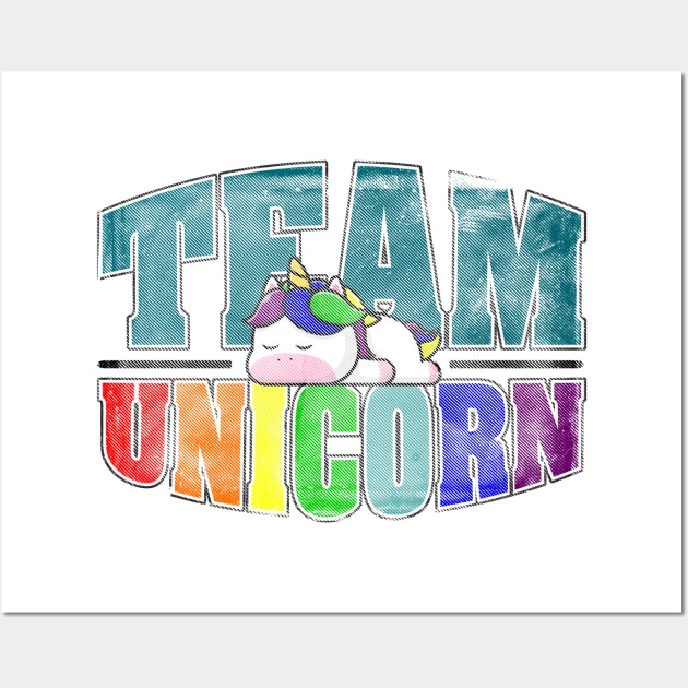 Team Unicorn Wall Art by ShawneeRuthstrom